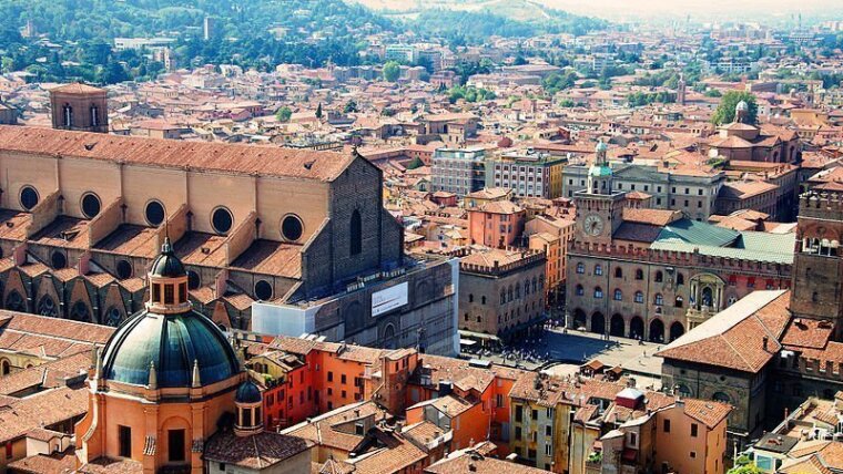 Bologna city scape